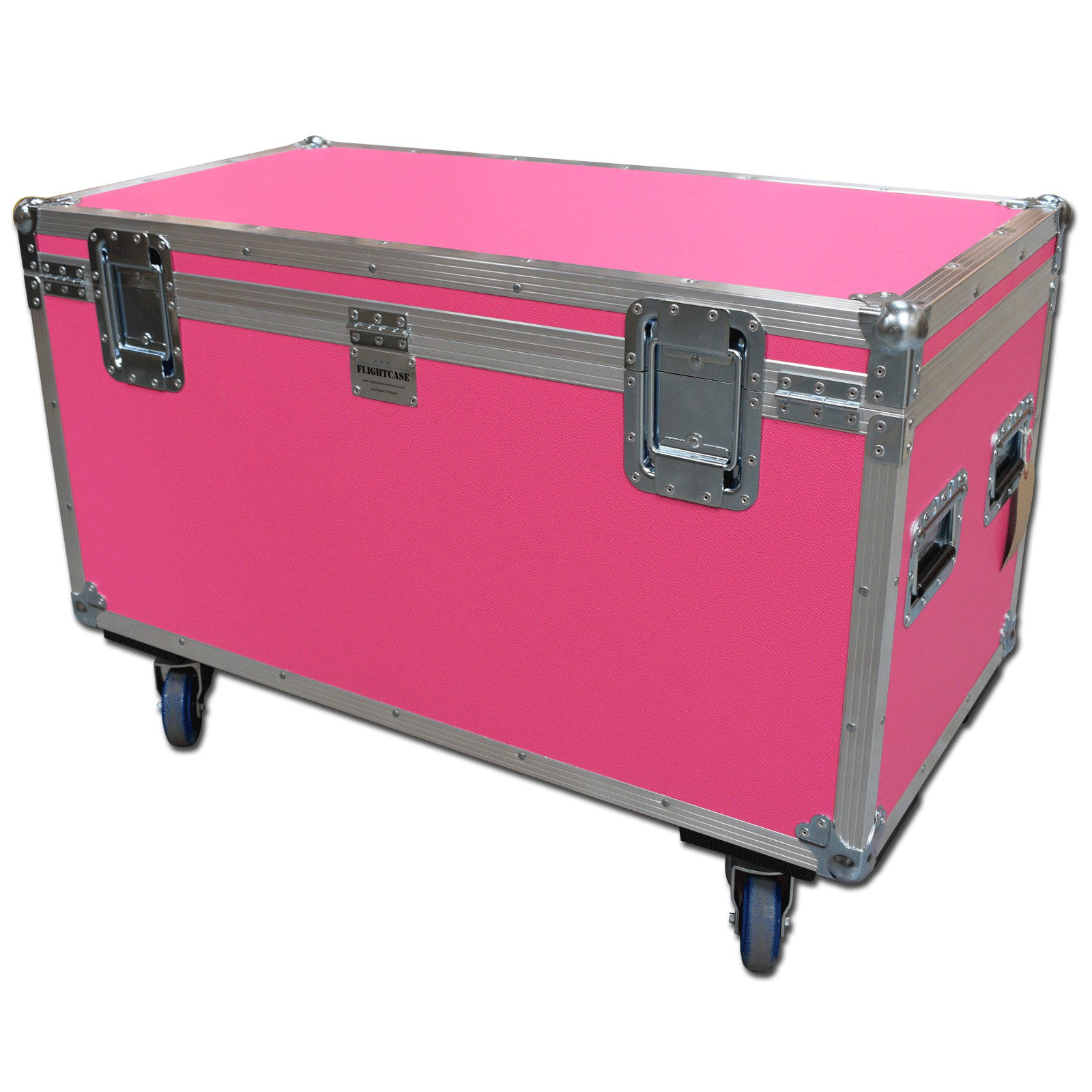 Cable Trunk Road Trunk Flight Cases (1200mm) In Pink